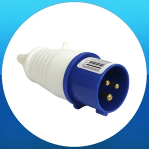Enchufe industrial Macho Volante 16A 2P + T