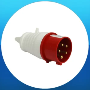 Enchufe industrial Macho Volante 32A 3P + T +N